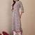 Women Floral Printed Regular Pure Cotton Kurta with Trousers