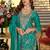Women Ethnic Motifs Embroidered Regular Sequinned Kurta with Salwar & With Dupatta