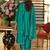 Women Ethnic Motifs Embroidered Regular Sequinned Kurta with Salwar & With Dupatta