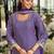 Women Ethnic Motifs Printed Regular Thread Work Kurta with Sharara & With Dupatta