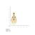 gold plated cz chandbali earrings with green ruby stones & pearl drops   ethnic party wear for women