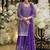 Women Ethnic Motifs Printed Regular Thread Work Kurta with Sharara & With Dupatta