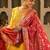 Women Ethnic Motifs Embroidered Regular Sequinned Kurta with Trousers & With Dupatta