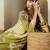 Women Floral Printed Regular Beads and Stones Kurta with Palazzos