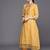 Floral Embroidered Regular Thread Work Pure Cotton Kurta With Trousers & Dupatta