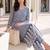 Women Printed Regular Pure Cotton Kurta with Trousers