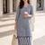 Women Printed Regular Pure Cotton Kurta with Trousers