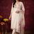 Women Floral Embroidered Regular Thread Work Kurta with Trousers & With Dupatta