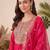 Women Ethnic Motifs Embroidered Regular Kurta with Trousers & With Dupatta