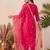 Women Ethnic Motifs Embroidered Regular Kurta with Trousers & With Dupatta