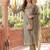 Women Ethnic Motifs Embroidered Regular Thread Work Liva Kurta with Trousers & With Dupatta