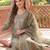 Women Ethnic Motifs Embroidered Regular Thread Work Liva Kurta with Trousers & With Dupatta