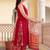 Women Floral Regular Pure Cotton Kurta with Palazzos & With Dupatta