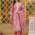 Women Ethnic Motifs Regular Kurta with Trousers & With Dupatta