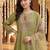 Women Floral Embroidered Regular Thread Work Liva Kurta with Trousers & With Dupatta