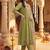 Women Floral Embroidered Regular Thread Work Liva Kurta with Trousers & With Dupatta