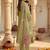Women Floral Embroidered Regular Thread Work Liva Kurta with Trousers & With Dupatta