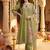Women Floral Embroidered Regular Thread Work Liva Kurta with Trousers & With Dupatta