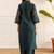 Women Ethnic Motifs Embroidered Regular Thread Work Kurta with Trousers