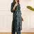 Women Ethnic Motifs Embroidered Regular Thread Work Kurta with Trousers