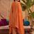 Women Ethnic Motifs Embroidered Regular Sequinned Kurta with Patiala & With Dupatta