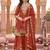 Women Ethnic Motifs Embroidered Regular Kurta with Sharara & With Dupatta