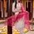 Women Floral Embroidered Regular Thread Work Kurta with Trousers & With Dupatta