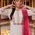Women Floral Embroidered Regular Thread Work Kurta with Trousers & With Dupatta