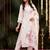 Women Floral Embroidered Regular Thread Work Kurta with Trousers & With Dupatta