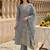 Women Ethnic Motifs Embroidered Regular Kurta with Trousers & With Dupatta
