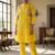 Women Floral Embroidered Regular Thread Work Kurta with Trousers