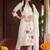 Women Floral Embroidered Regular Thread Work Kurta with Trousers & With Dupatta