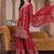 Women Ethnic Motifs Embroidered Regular Kurta with Sharara & With Dupatta