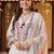 Women Floral Embroidered Regular Thread Work Kurta with Trousers & With Dupatta