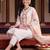 Women Ethnic Motifs Embroidered Regular Thread Work Pure Cotton Kurta with Trousers & With Dupatta