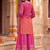 Women Ethnic Motifs Embroidered Regular Kurta with Sharara & With Dupatta