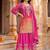Women Ethnic Motifs Embroidered Regular Kurta with Sharara & With Dupatta