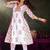 Floral Printed Panelled Pure Cotton A-Line Kurta With Trousers