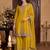 Women Ethnic Motifs Embroidered Regular Kurta with Palazzos & With Dupatta