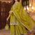 Women Ethnic Motifs Embroidered Regular Kurta with Sharara & With Dupatta