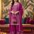 Women Ethnic Motifs Regular Thread Work Kurta with Sharara & With Dupatta