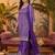 Women Ethnic Motifs Regular Kurta with Sharara & With Dupatta