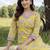 Women Floral Printed Regular Pure Cotton Kurta with Trousers & With Dupatta
