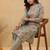 Women Floral Printed Regular Mirror Work Kurta with Trousers & With Dupatta