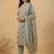 Women Floral Printed Regular Mirror Work Kurta with Trousers & With Dupatta