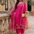 Women Ethnic Motifs Embroidered Regular Kurta with Trousers & With Dupatta