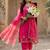 Women Ethnic Motifs Embroidered Regular Kurta with Trousers & With Dupatta