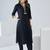 Women Regular Thread Work Kurta with Trousers