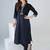 Women Regular Thread Work Kurta with Trousers