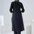 Women Regular Thread Work Kurta with Trousers